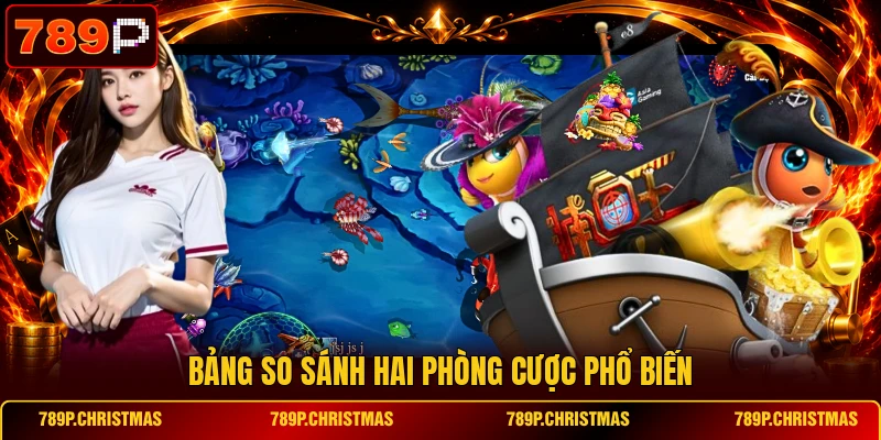 Bảng so sánh hai phòng cược phổ biến
